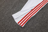25-26 Bayern White Half Pull Tracksuit #B2520(半拉链)