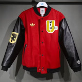 2025-26 Manchester United Red Cotton Baseball Jacket