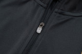 2025-26 Argentina Dark gray Kids Half Pull Tracksuit#E2541(童装)(半拉链)