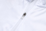 25-26 RMA White Half Pull Tracksuit #B2544(半拉链)