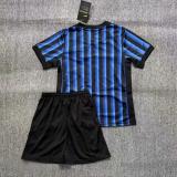 25-26 INT Home Kids Soccer Jersey (前带广告)