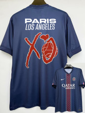 25-26 PSG Home Print Paris Los Angeles XO Fans SoccerJersey