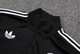 2025-26 Germany Black Jacket Tracksuit #A2555