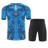 25-26 Napoli Blue Training Short Suit