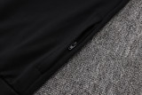 2025-26 Man Utd Black Red Kids Jacket Tracksuit#E25105(童装）