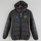 24-25 ARS Black Hooded Cotton Coat #棉衣