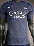 24-25 INT Grey Blue Player Version Training shirts