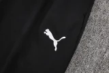 2025-26 Man City Black Half Pull Tracksuit (半拉链）