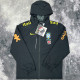 24-25 Brazil Velvet Thickened warm Black Outdoor Jackets #103加绒冲锋衣