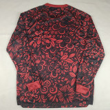2025-26 Palestine FC Red Long Sleeve Training shirts (阿拉伯文)(长袖)