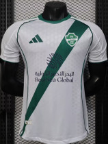 2025-26 Al-Ahli Saudi White Player Version SoccerJersey