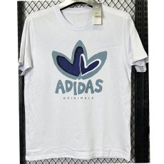 T268 三叶草 White High Quality Casual T-Shirt