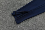 2025-26 Portugal Light yellow Half Pull Tracksuit (半拉链)