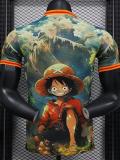 25-26 Japan Black Special Edition Player Version Soccer Jersey *草帽