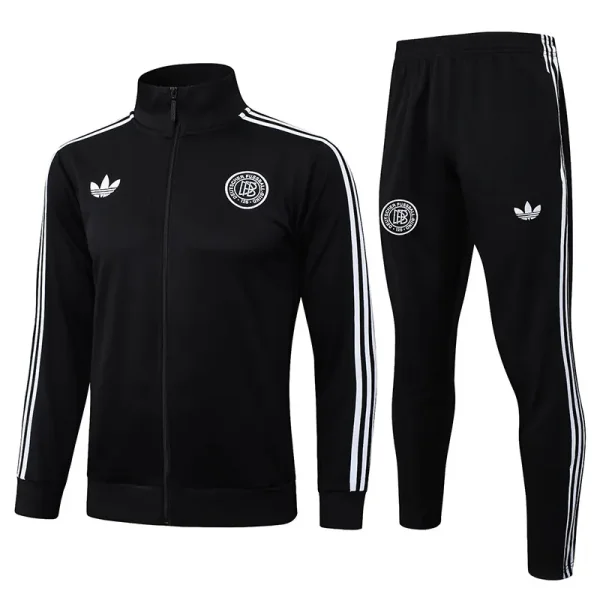 2025-26 Germany Black Jacket Tracksuit #A2555