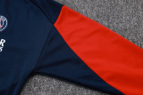 2025-26 PSG Royal blue Kids Jacket Tracksuit #E2566(童装）