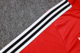 25-26 Flamengo Red Half Pull Tracksuit #B2510(半拉链)