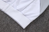 2025-26 RMA White grey Kids Jacket Tracksuit#E25100(童装)