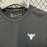 A222 UA Black High Quality Casual T-Shirt #牛头