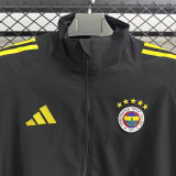 2025-26 Fenerbahce Black Windbreaker