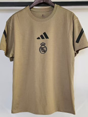 2025-26 RMA khaki High Quality Casual T-Shirt