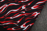 2025-26 Man Utd Red Black Hoodie Tracksuit (卫衣套装