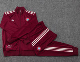 25-26 Bayern Jujube red Jacket Tracksuit #A2506