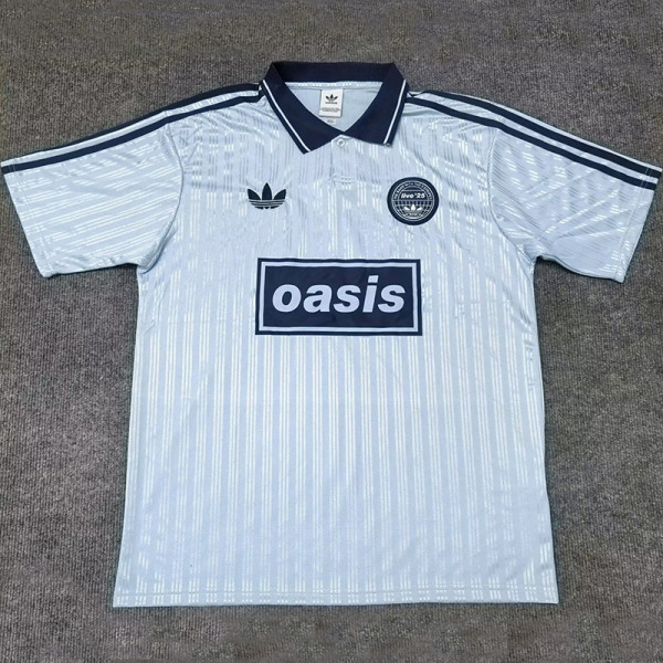 2025 Ad Oasis Joint Edition Light Blue Polo Short Sleeve