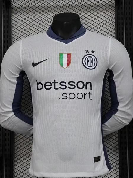 24-25 INT Away Long Sleeve Player Version Soccer Jersey (长袖球员)