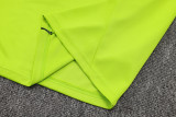 2025-26 RMA Grass green Half Pull Tracksuit #B2545(半拉链）