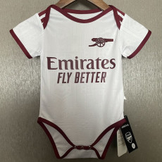 2025-26 ARS White Baby Infant Crawl Suit