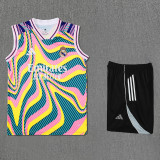 2025-26 RMA Yellow green Tank top and shorts suit