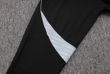 2025-26 Germany Black Half Pull Tracksuit (半拉链）