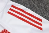 2025-26 Bayern White Kids Half Pull Tracksuit#E2542(童装)(半拉链)