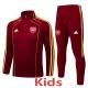 2025-26 ARS Jujube red Kids Half Pull Tracksuit#E2583(童装)(半拉链)