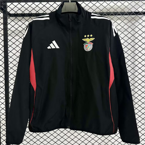 2025-26 Benfca Black Windbreaker