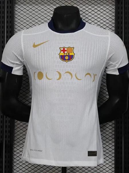 24-25 BAR White Special Edition Player Version Training Shirts *酷玩