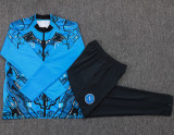 25-26 Napoli Blue Kids Jacket Tracksuit #E25158(童装)