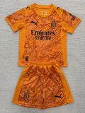25-26 ACM Orange Goalkeeper Kids Soccer Jersey