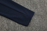 2025-26 Cameroon Royal blue Half Pull Tracksuit(半拉链）