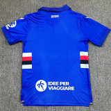 2025-26 Sampdoria Home Fans Soccer Jersey