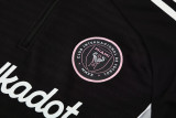 2025-26 Inter Miami Black Half Pull Tracksuit (半拉链）