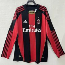 2010-2011 ACM Home Long Sleeve Retro Soccer Jersey (长袖)