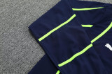 2025-26 Man City Royal blue Hoodie Jacket Tracksuit