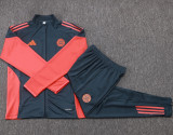 2025-26 Bayern Dark gray Kids Jacket Tracksuit#E25107(童装)