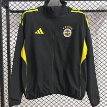 2025-26 Fenerbahce Black Windbreaker