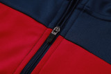 2025 AD Royal blue Half Pull Tracksuit #07(半拉链)