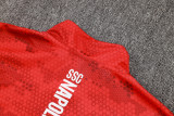 24-25 Napoli Red Jacket Tracksuit #A812(喷墨)