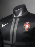 2013 Portugal Away Player Version 长袖球员 Long Sleeve Retro Soccer Jersey