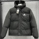 24-25 MF4 AD Black Hooded Cotton Coat #棉衣